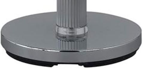 Cal® Lighting & Accessories Chrome Floor Lamp-2