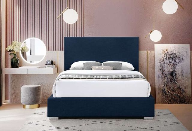 Meridian Furniture Crosby Navy King Bed-3