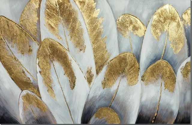 Classy Art Style 17 Hand Painted Textured Wall Art-0