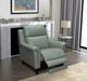 BarcaLounger® Kester Lorenzo Mint Leather Power Recliner-3