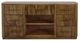 International Furniture Direct Balam Barrel Brown Console-1
