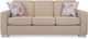 Decor-Rest® Furniture LTD Gray Sofa-2