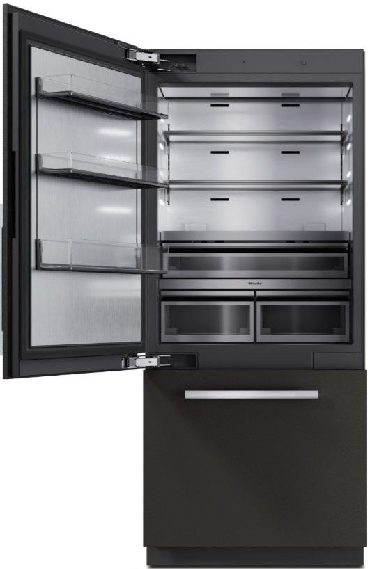 Miele MasterCool™ 36" 20.2 Cu. Ft. Panel Ready Left Hinge Built-In Bottom Freezer Refrigerator-1