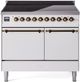 Ilve® Nostalgie II Series 40" White Pro Style Induction Range-0