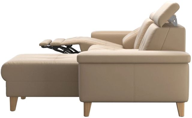 Stressless® by Ekornes® Customizable Anna 4-Piece Manual Reclining Right Arm Facing Sectional-1