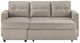 Steve Silver Co. Noah Tan Sleeper Chaise Sofa-2