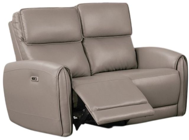 Furniture of America® Schlieren Light Brown Power Reclining Loveseat-0