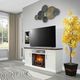 Sunny Designs™ Pasadena Buckskin/Marble White 78" TV Console-3