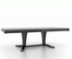 Canadel Customizable Gourmet 102" VR Base Dining Table with Two Removable Leaf's-3