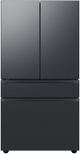 Samsung Bespoke 18" Matte Black Steel French Door Refrigerator Top Panel-2
