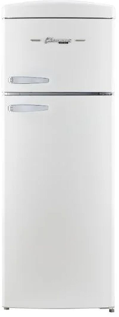 Unique® Appliances Classic Retro 22'' 7.5 Cu. Ft. Marshmellow White Top Freezer Refrigerator-0