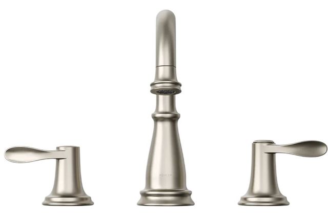 KOHLER® Bellera® Vibrant Brushed Nickel Widespread Bathroom Sink Faucet-1