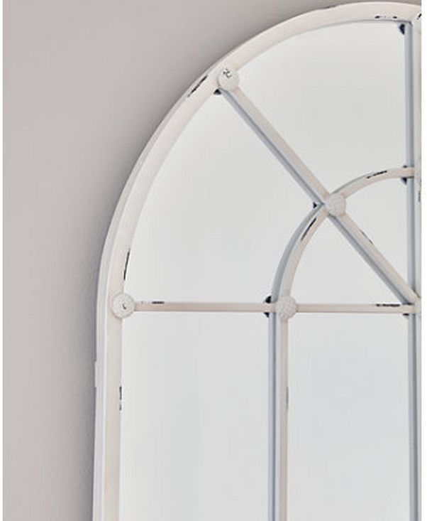 Signature Design by Ashley® Oengus Antique White Accent Mirror-3