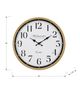 Monarch Specialties Inc. Antique Gold 16" Wall Clock-2
