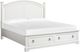 Magnussen Home® Kingston Whisper White King Panel Storage Bed-0