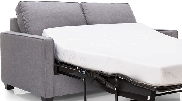 Decor-Rest® Furniture LTD 2855 Gray Double Sofa Bed-1