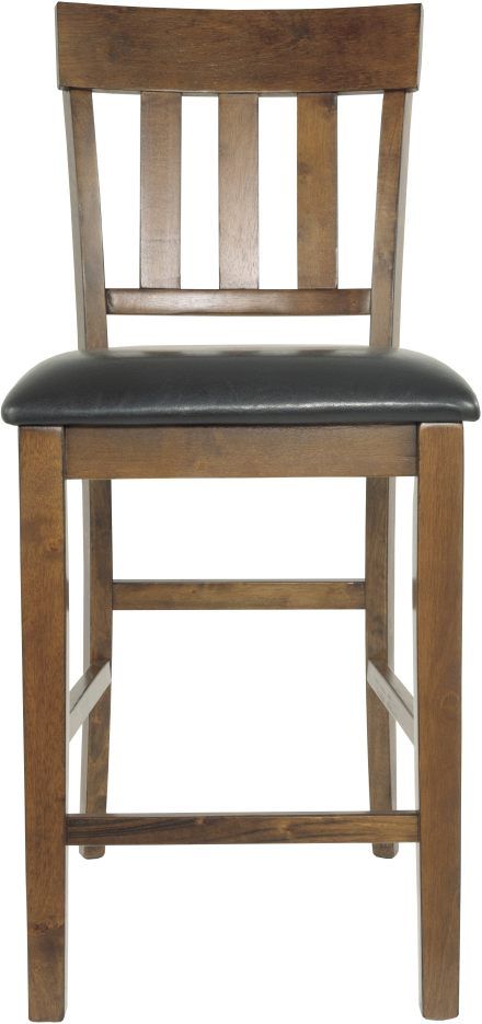 Signature Design by Ashley® Ralene Medium Brown Upholstered Bar Stool-1