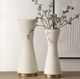 Uttermost® Ridgeline 2-Piece White Vases Set-1