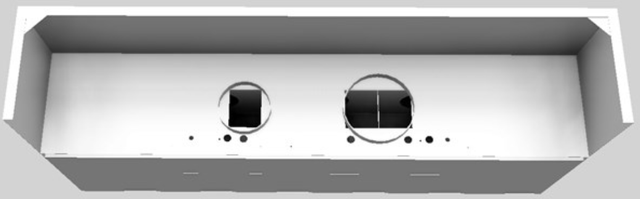 Vent-A-Hood® 60" White Wall Mounted Range Hood-2