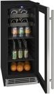 U-Line® 2.9 Cu. Ft. Stainless Steel Beverage Center-2