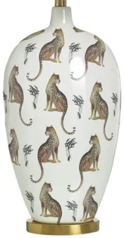 Stylecraft Cheetah Gold Table Lamp-2