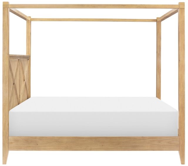 Legacy Classic XXX'S and OOO's Amber Queen Canopy Bed-3