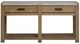 Magnussen Home® Plum Creek Sierra Brown Sofa Table with Marble Top-1