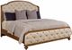American Drew® Berkshire Glendale Beige/Warm Cognac Queen Upholstered Panel Bed-0