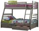 Coaster®Ashton Grey Twin Over Full Headboard and Footboard-0