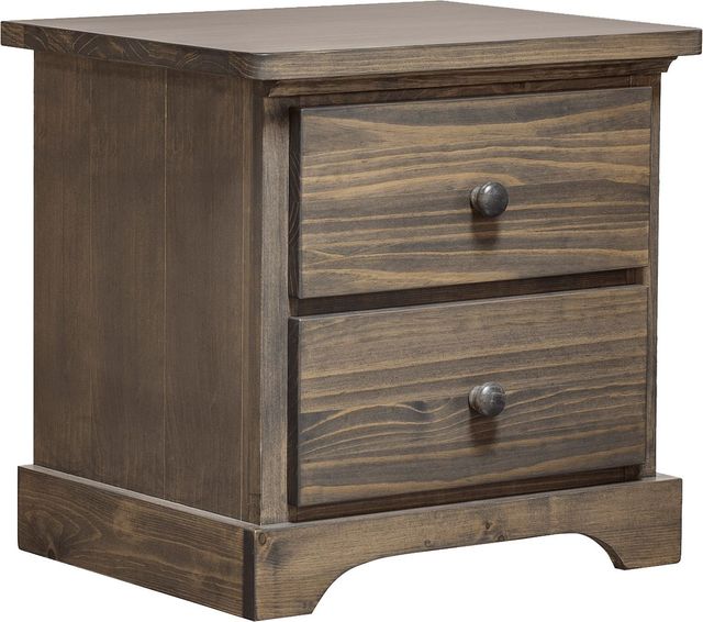 Mako Wood Furniture Inc. Polo 22" x 21.5" Nightstand-1