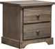 Mako Wood Furniture Inc. Polo 22" x 21.5" Nightstand-1