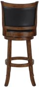 New Classic® Home Furnishings Bristol Black/Brown Bar Stool-3