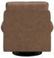 Signature Design by Ashley® Shadsburne Earth Manual Swivel Glider Recliner-3