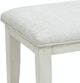 Pulaski™ Camila White Vanity Stool-2