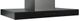 Best® Ispira 30" Black Stainless Steel with Black Glass Chimney Wall Mounted Range Hood-1