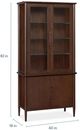 Bassett® Furniture Copenhagen Espresso Storage Cabinet-3