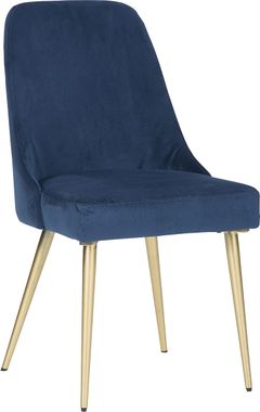 Ashley® Trishcott Blue Upholstered Dining Side Chair