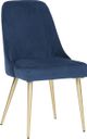 Ashley® Trishcott Blue Upholstered Dining Side Chair-0