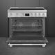 Smeg Professional 36" Stainless Steel Pro Style Induction Range-2
