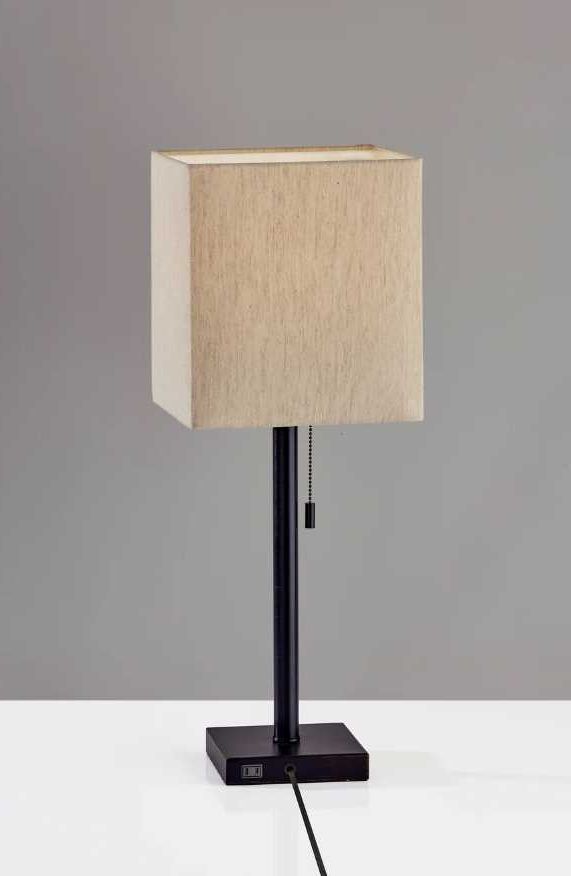 Adesso® Estelle Antique Bronze Table Lamp-3