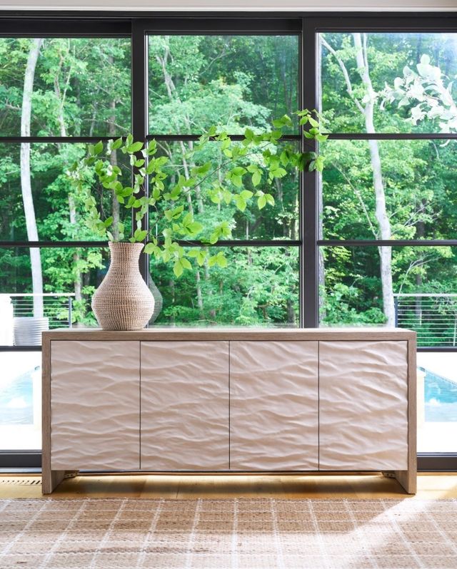 Universal Explore Home™ Oasis Dockside Oak/White Credenza-1