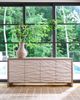 Universal Explore Home™ Oasis Dockside Oak/White Credenza-1