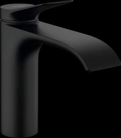 Hansgrohe Vivenis Matte Black 4" Single-Hole Faucet with Pop-Up Drain-0