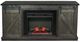 American Heartland Manufacturing Rustic Two Tone 68" Provincial Fireplace Console-2