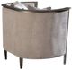 Magnussen Home® Rensick Golden Metal Pewter Chair-2