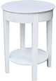 John Thomas Furniture® Destinations Phillips Pure White Accent Table-1