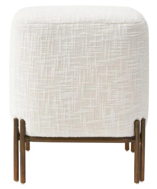 Renwil® Meline Ivory Accent Stool-1