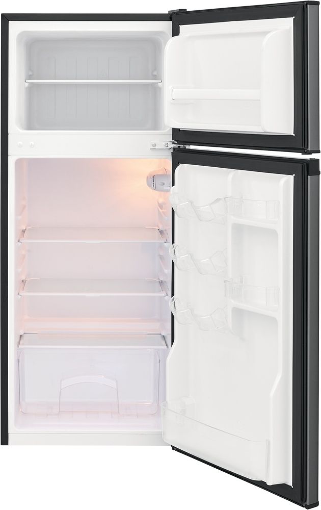 Frigidaire® 4.5 Cu. Ft. Black Brushed Steel Compact Refrigerator-3