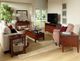 Whittier Wood® Furniture McKenzie Glazed Antique Cherry Lift Top Coffee Table-1