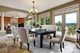 Furniture of America® Sania 2-Piece Antique Black/Beige Dining Side Chair Set-3